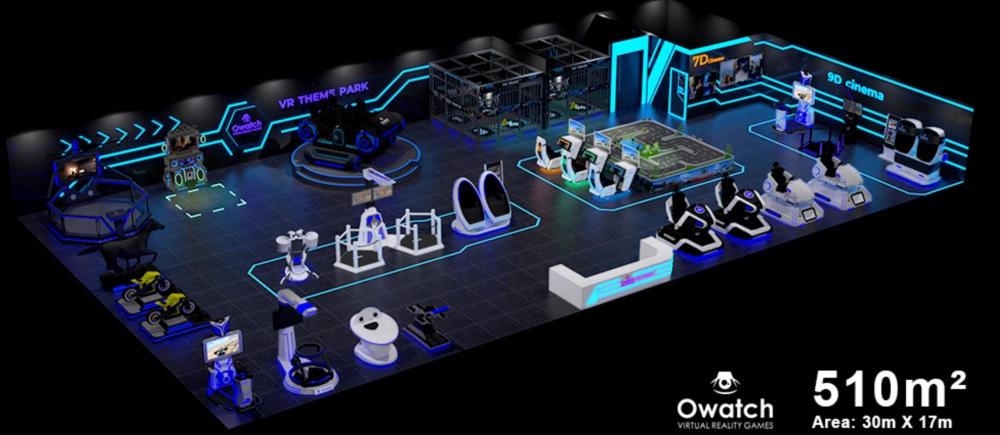 阿哩樂VR體驗館，將虛擬現實與動感座艙結合