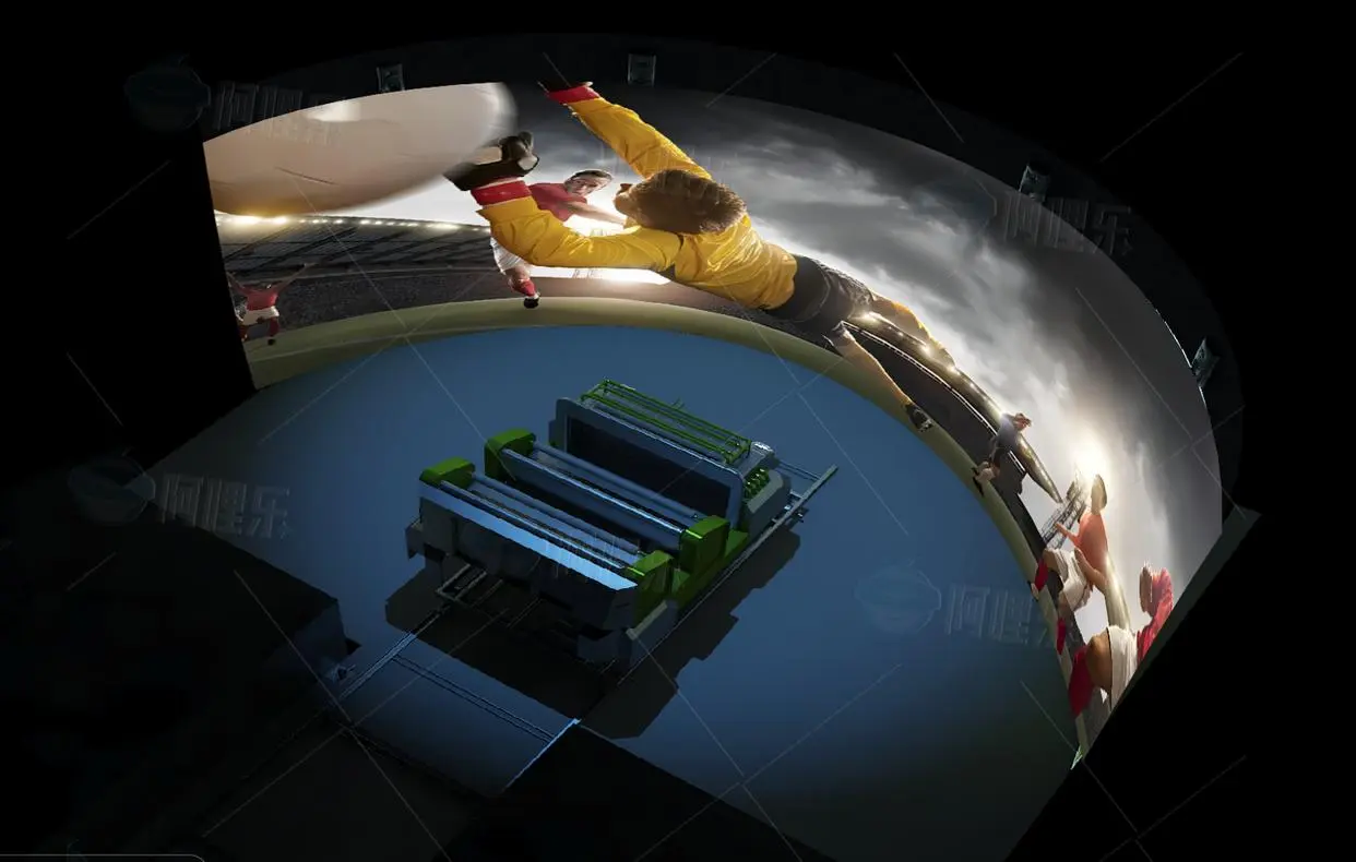 阿哩樂裸眼3D軌道影院，開啟你的沉浸式觀影之旅！