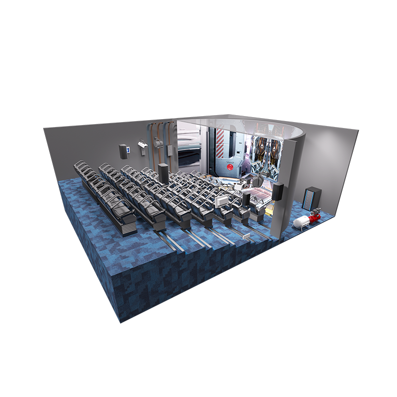 景區商超融合阿哩樂飛行影院的效益