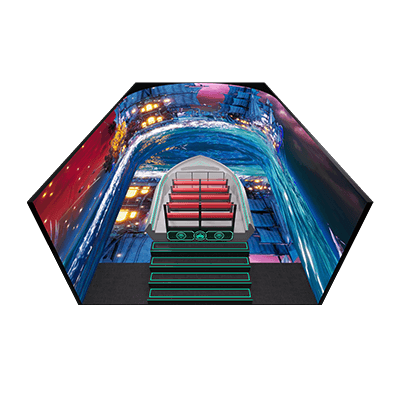 百慕大冒險、球幕飛行影院、裸眼3D軌道影院、VR體驗館、vr科普、臺風地震體驗館